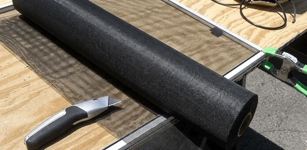 Window screen replacement materials and tools for screen repair in Las Vegas, NV